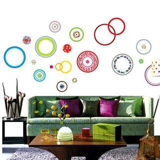 LESIGN Rings Wall Sticker