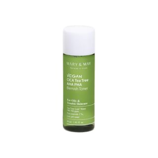 Mary&May - Vegan Cica Teatree Aha Pha Blemish Toner Mini 30Ml