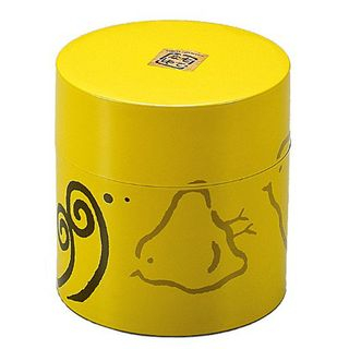 Hakoya Hakoya Tea Caddy Yellow Bird