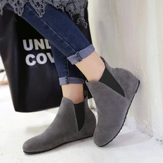 Pastel Pairs Hidden Wedge Ankle Boots