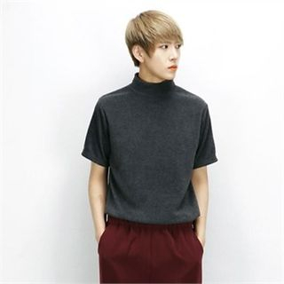 THE COVER Turtle-Neck Short-Sleeve T-Shirt