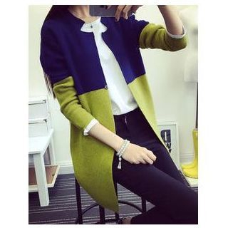 Dowisi Color Block Knit Jacket