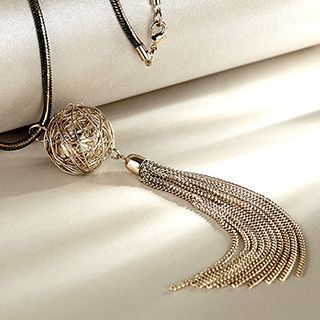 T400 Jewelers Tassel Necklace