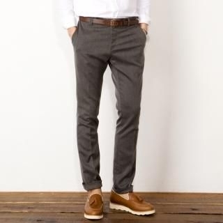 Straight-Cut Pants