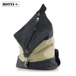 Moyyi Canvas Zip Backpack