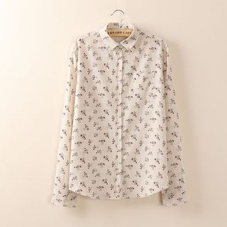 Tangi Flower Print Shirt