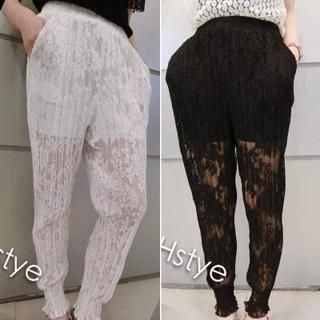 QZ Lady Lace Harem Pants