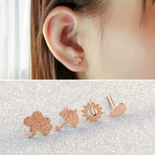 LoveGem Single Stud Earrings