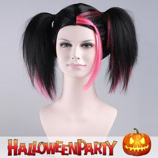 Party Wigs HalloweenPartyOnline - Black Tree Black , Pink - One Size