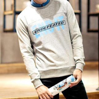 Really Point Lettering Pullover