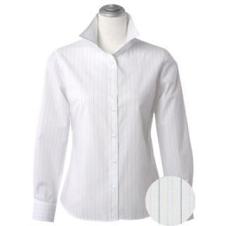 Blue Pin Striped Tailored Shirt