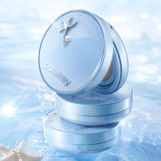 Colorkey - Holiday Island Caviar Makeup Air Cushion Cream - 2 Shades #02 - 12G