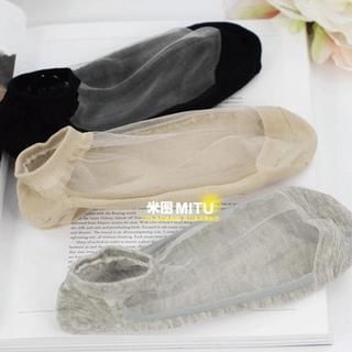 MITU Set: No Show Socks - 3 Pairs