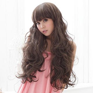 Clair Beauty Long Wigs - Wavy Light Brown - One Size