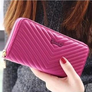 BABOSARANG Zipped Quilted Long Wallet