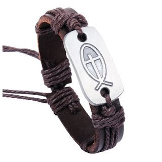 KINNO Fish Leather Bracelet