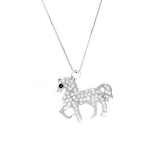 Glamagem 12 Zodiac Collection - White Horse With Necklace White Horse - One Size