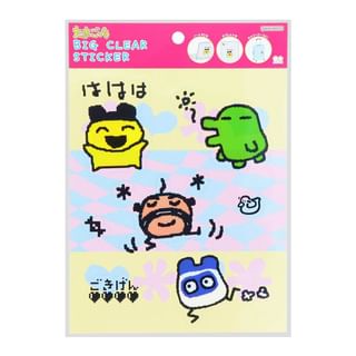 Tamagotchi BIG Clear Sticker A One Size