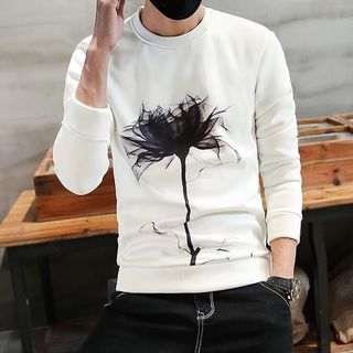 LC Homme Printed Pullover