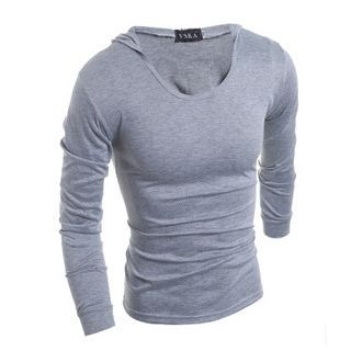 Hansel Long-Sleeve Plain T-Shirt