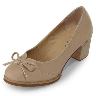 yeswalker Bow Accent Pumps