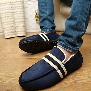 Shoelock Stripe Loafers