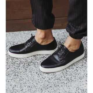ABOKI Faux-Leather Sneakers