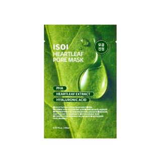 Isoi - Heartleaf Pore Mask 23Ml X 1 Sheet