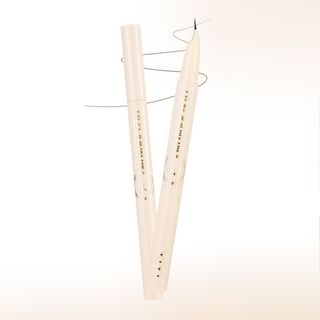 Xixi - Ink Control Focus Curved Tip Eyeliner - 3 Colors #03 Tea Gray Brown - 0.6Ml