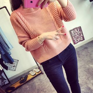 Lucy Girl Cable Knit Sweater