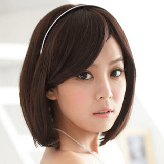 Clair Beauty Short Full Wig - Straight  Coffee - One Size