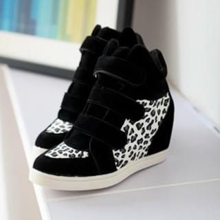 Yoflap Velcro Hidden-Heel Sneakers