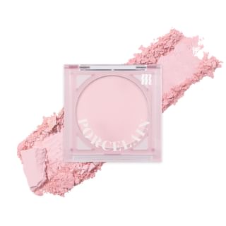 MERZY - Porcelain Cheek Blusher - 4 Colors #PB02 Paring Pink