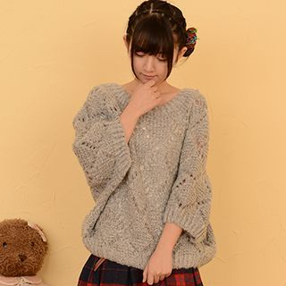Moriville Cable Knit Sweater