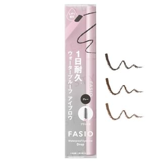Kose - Fasio Waterproof Drop-Shaped Core Eyebrow Pencil 01 Gray
