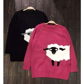 Moricode Sheep Pattern Sweater