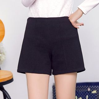 Loverac Slim-Fit Woolen Shorts