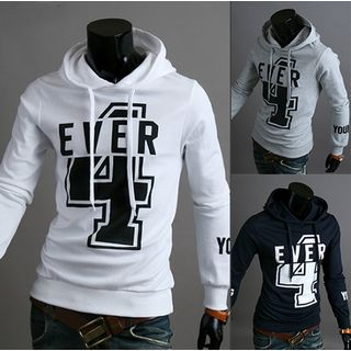 Bay Go Mall Lettering Hoodie