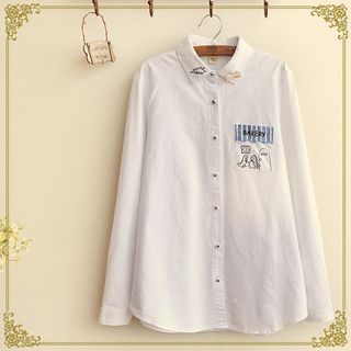Fairyland Embroidered Long-Sleeve Shirt