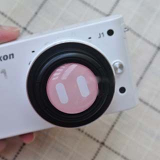 Photo Fun Pig Nose Print Camera Lens Cap