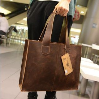 Yiku Faux Leather Tote