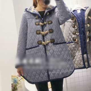 Mellow Fellow Quilted Toggle Hooded Coat