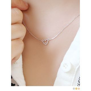 PINKROCKET Twisted Heart Necklace