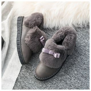 Sunsteps Bow Accent Moccasins