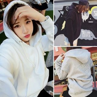 QZ Lady Embroidered Hoodie
