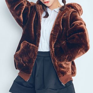 Jolly Club Faux-Fur Hooded Jacket