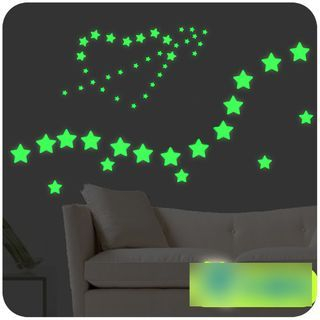 Momoi Fluorescent Star Wall Stickers