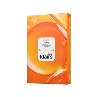 Dear, Klairs - Vita 10 Radiance Sheet Mask Set 25Ml X 5 Sheets