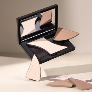Mooekiss - Magnetic Tri-Color Contouring Palette 01 Natural - 16.5g