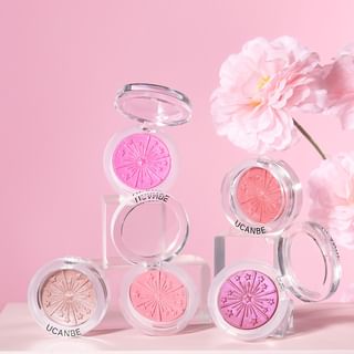 Ucanbe - Baked Glow Blusher - 5 Colors 05# Champagne - 4G